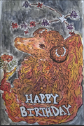Aries Birthday Card